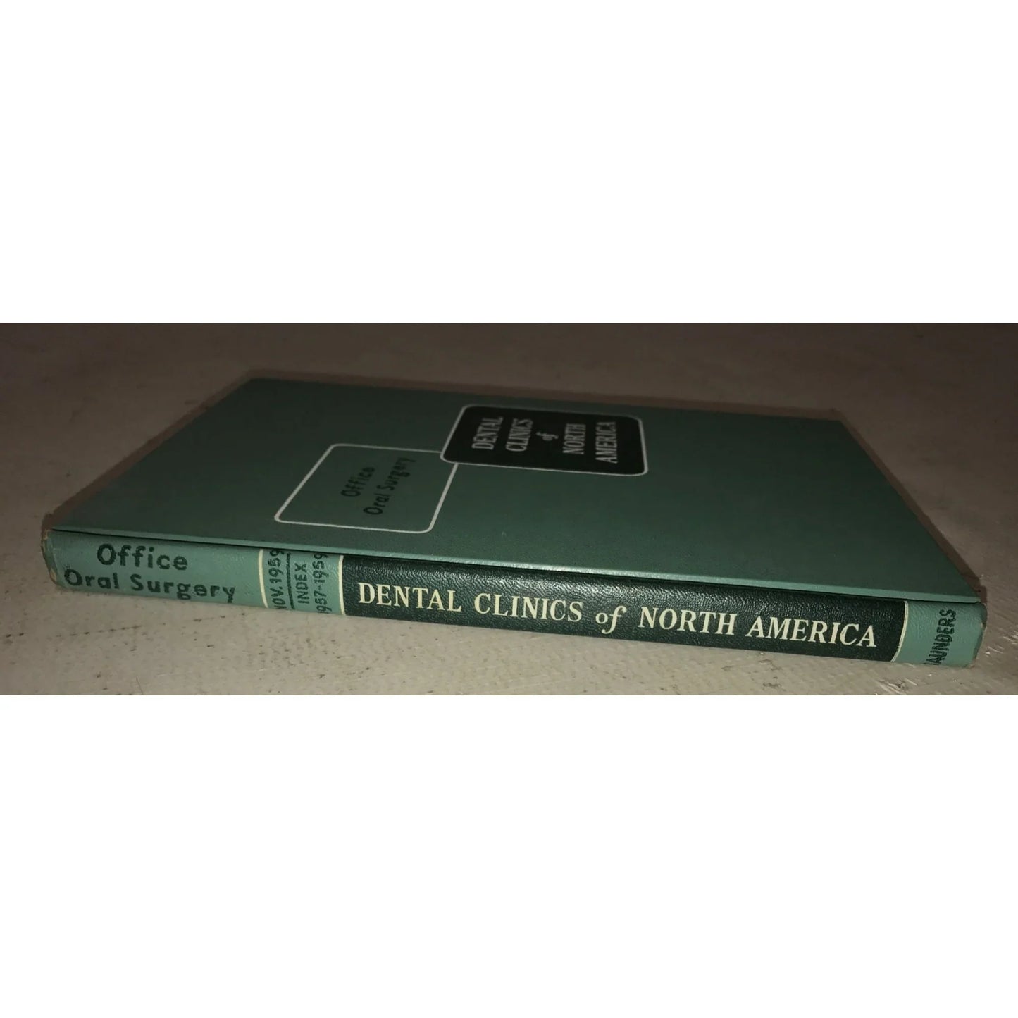 Saunders DENTAL CLINICS OF NORTH AMERICA Hardcover Dentistry Book - A+ Stuff