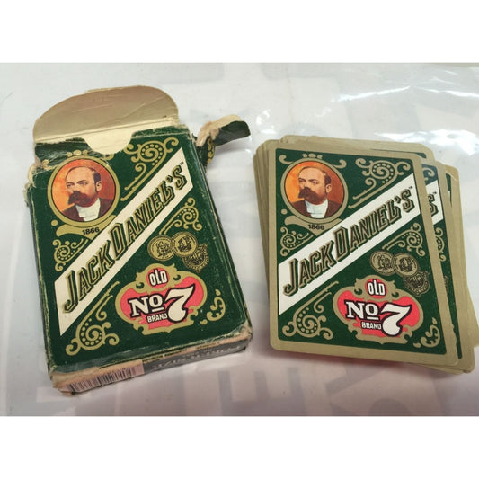 Vintage Jack Daniels Playing Cards No 7- Full Deck