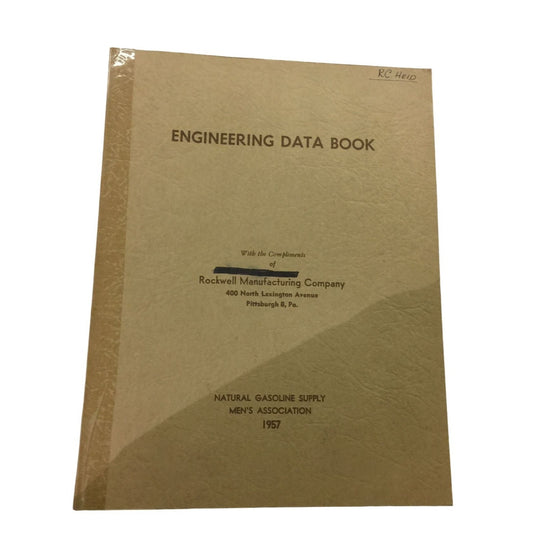 Engineering Data Book Vintage Paperback Book (7th edition)