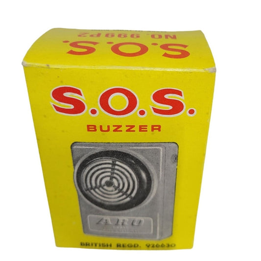 Vintage S.O.S. Buzzer Burglar Alarm No 999P2