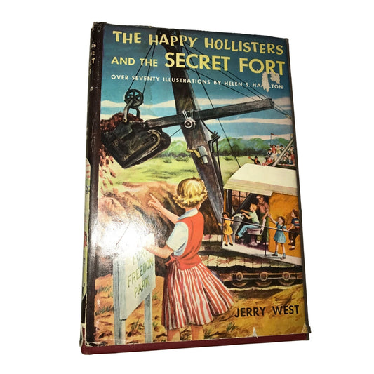 The Happy Hollisters and the Secret Fort book by Jerry West