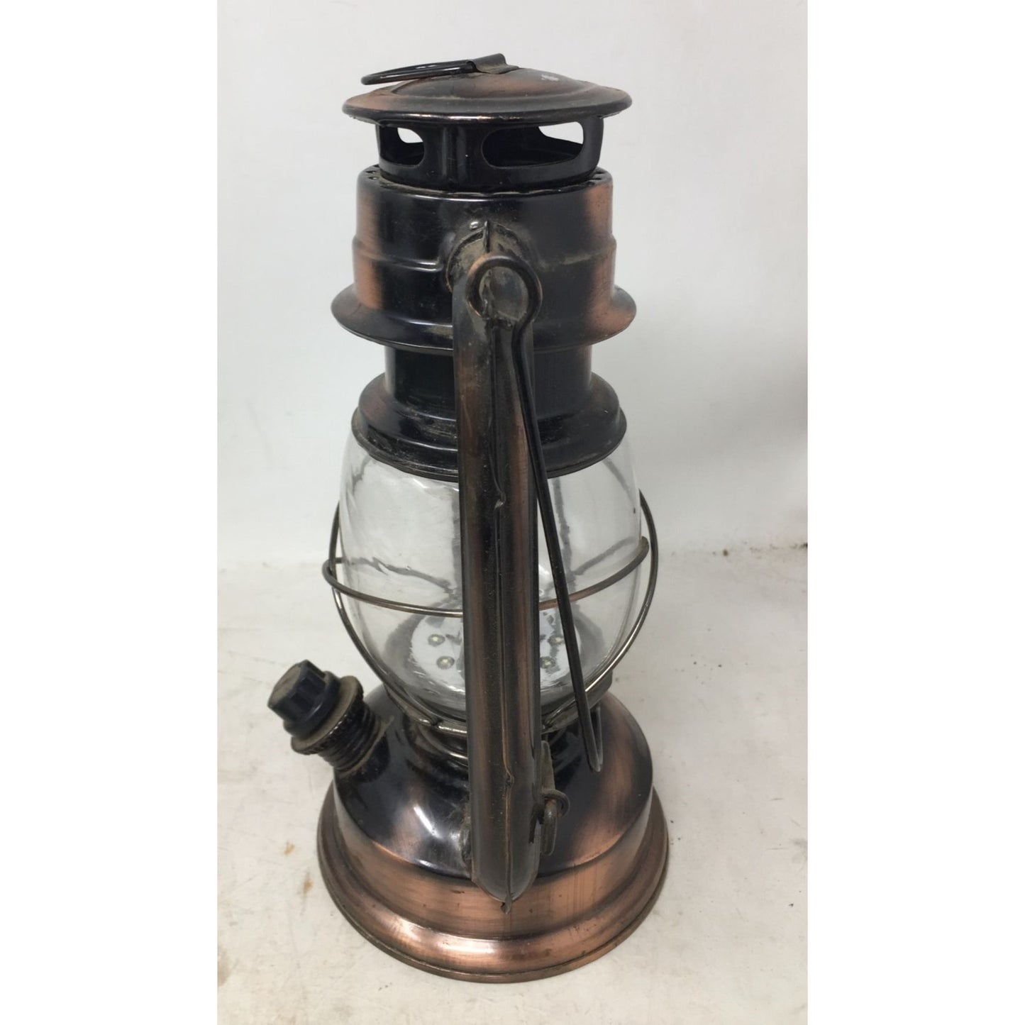 Vintage Outdoor Battery Operated Lantern with Handle