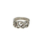 Tiffany & Co Paloma Picasso Triple Loving Heart Ring -  Size 5