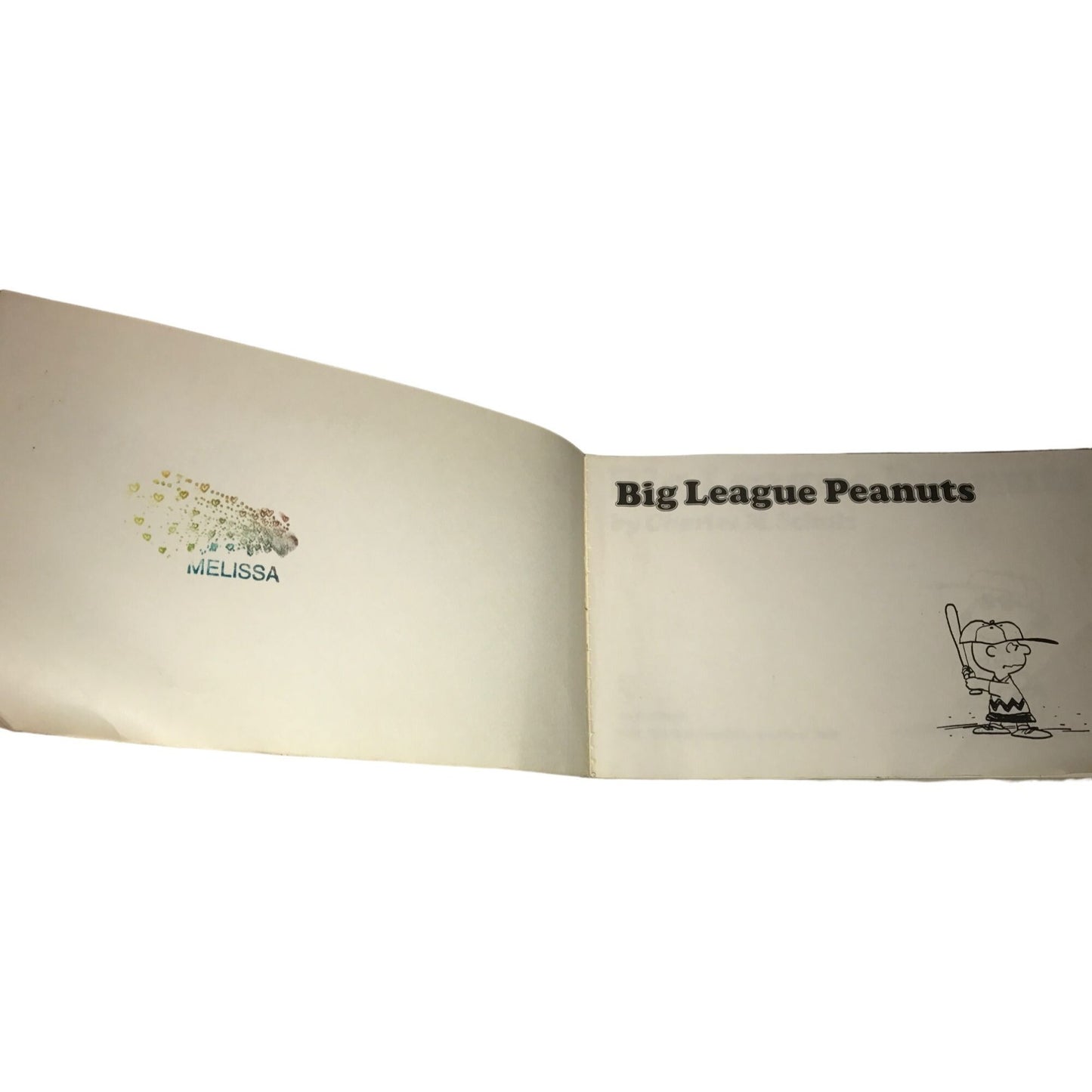 Big League Peanuts by Charles Schulz Vintage Book