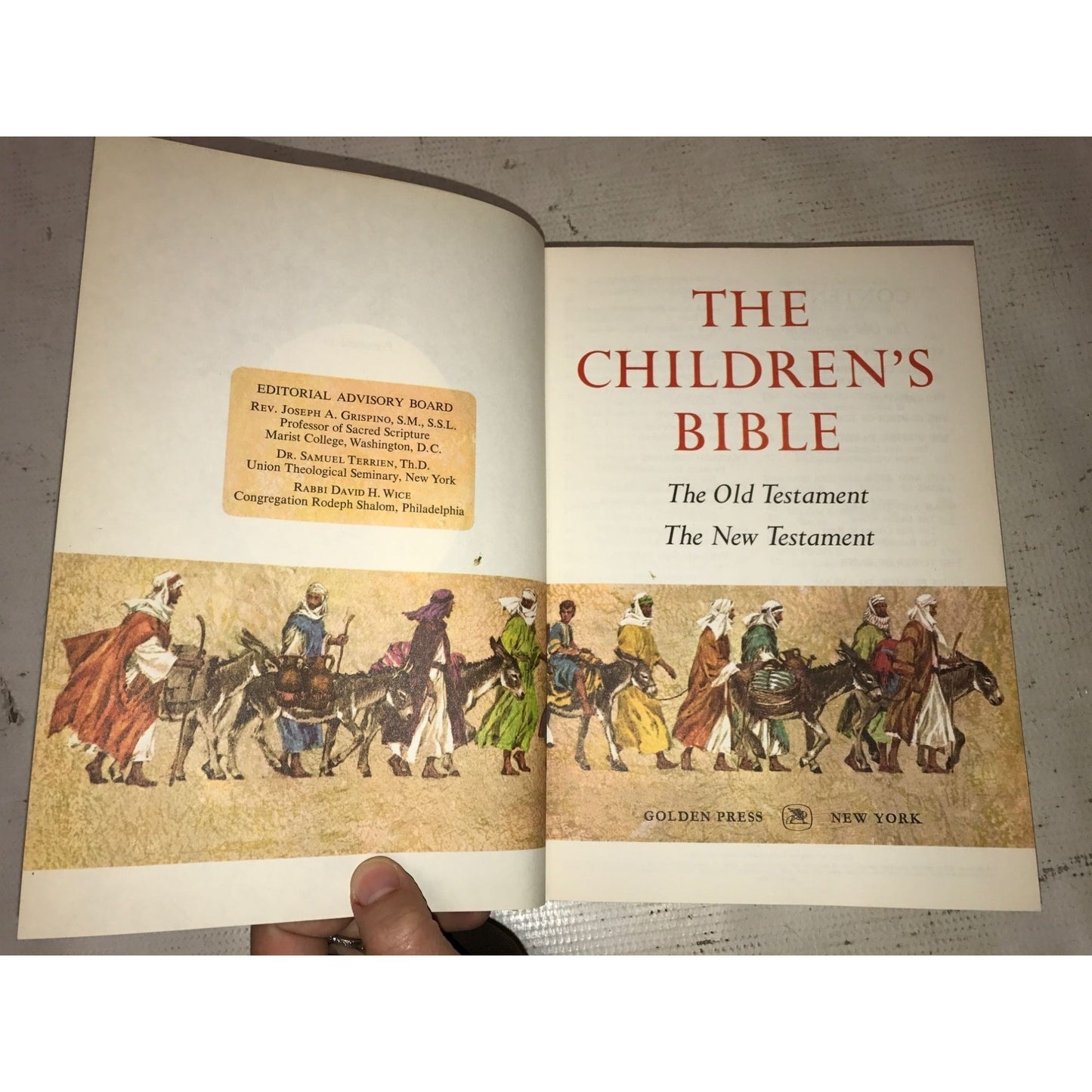 The Children's Bible Vintage Hardcover Book