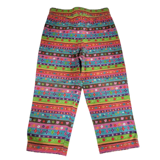 Okie Dokie Colorful Patterned Toddler Pants size 2T