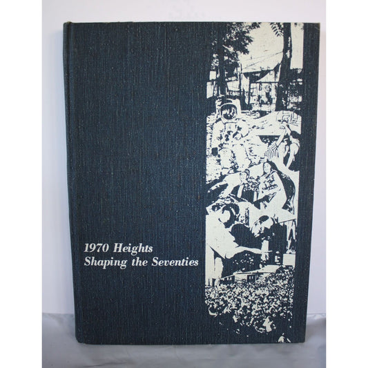 Vintage 1970 Arlington Heights High School Yearbook with Autographs / Signatures