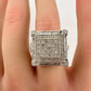 Elegant Princess Cut 1.00 Carat Diamond Ring - Size 7.25