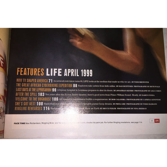 Vintage April 1999 Life Magazine The Shows That Changed America 60 Years of Network TV