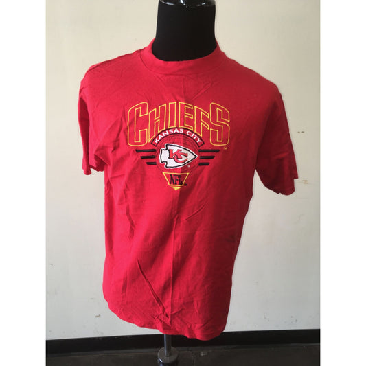 Logo 7 Chiefs Kansas City NFL Men's Size large Red Tee Shirt