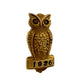 Antique Owl Pin with '1926' under Owl - 1/2 " Tall stamped B.B. Co. R.G.