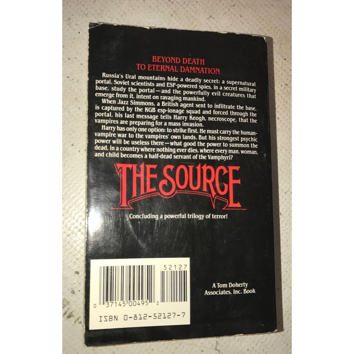 Necroscope III - The Source Paperback Book by Brian Lumley