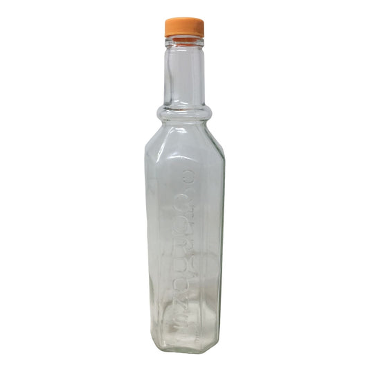 Cordons Empty Liquor Bottle with Orange Cap