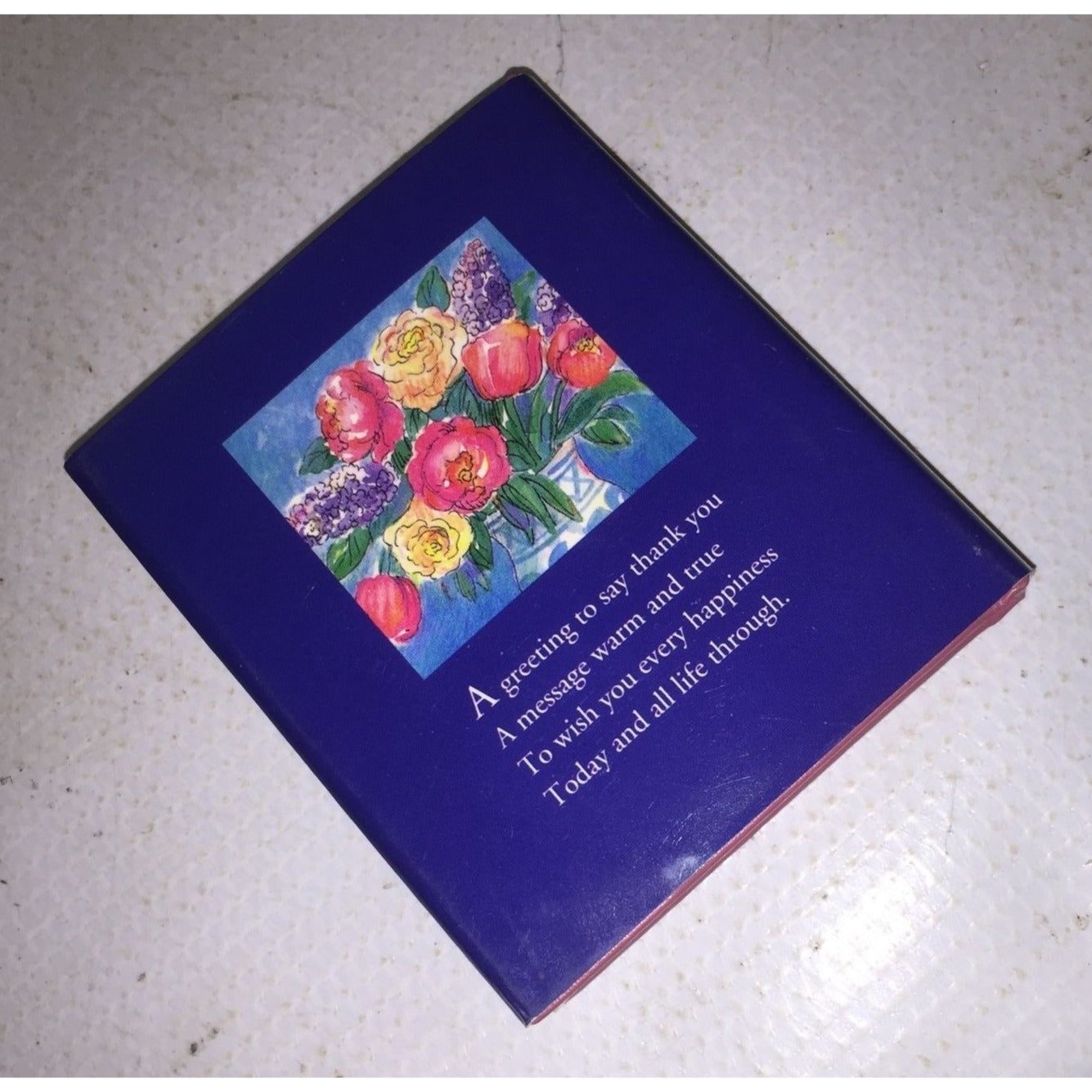 "Thank You"- Heartland Samplers, Inc. Vintage Miniature Book