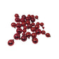 33 Red Shiny Christmas Tree Ornaments