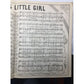 ''Daddy's Little Girl'' by Bobby Burke and Horace Gerlach - Beacon music co - SHEET MUSIC - A+ Stuff