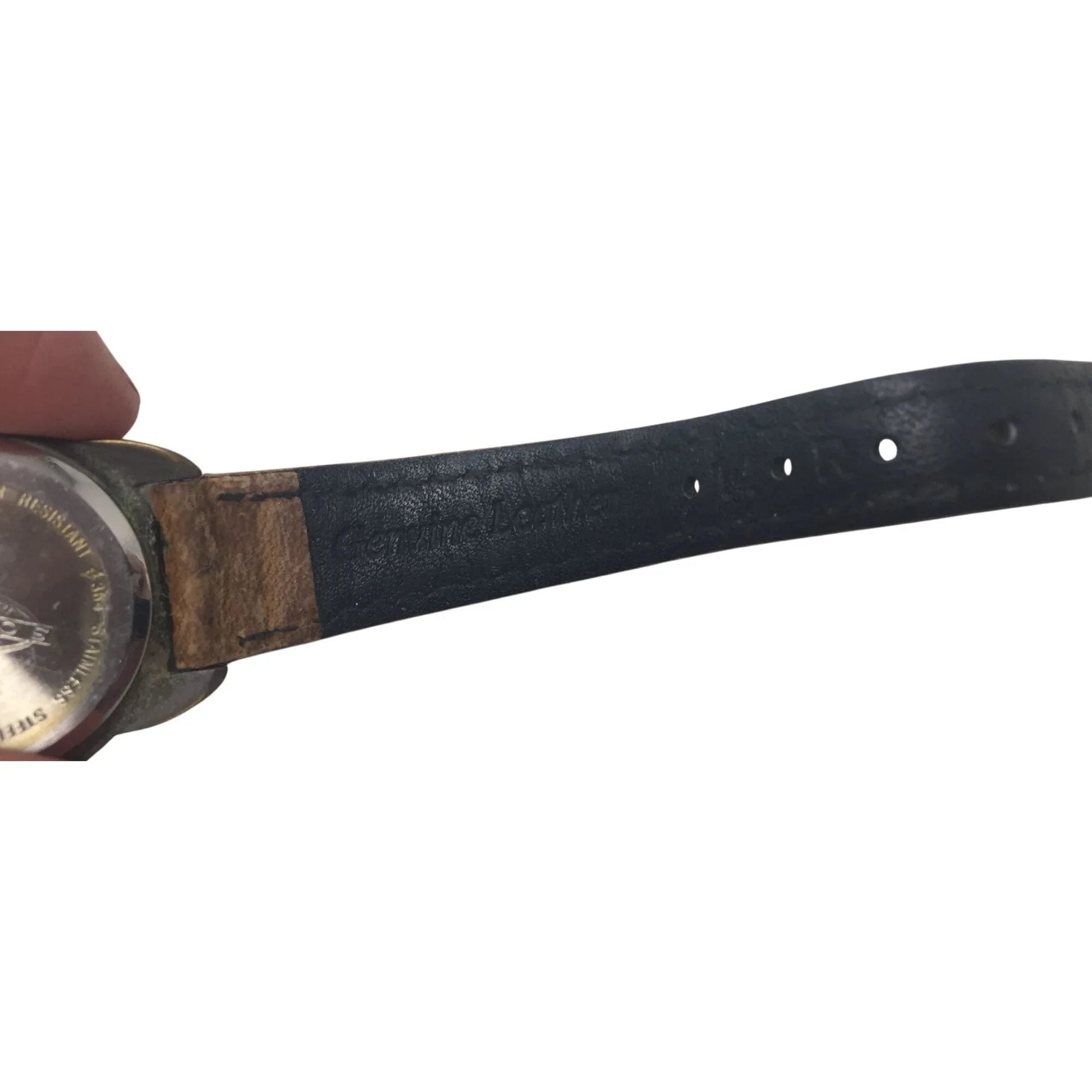 Dakota Sonoma 3ATM Water Resistant Quartz Watch with Genuine Leather Band (untested) - A+ Stuff - Watches - A+ Stuff