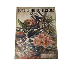 ''Dance of the Butterflies'' by Nat Wise Vintage Sheet Music Book
