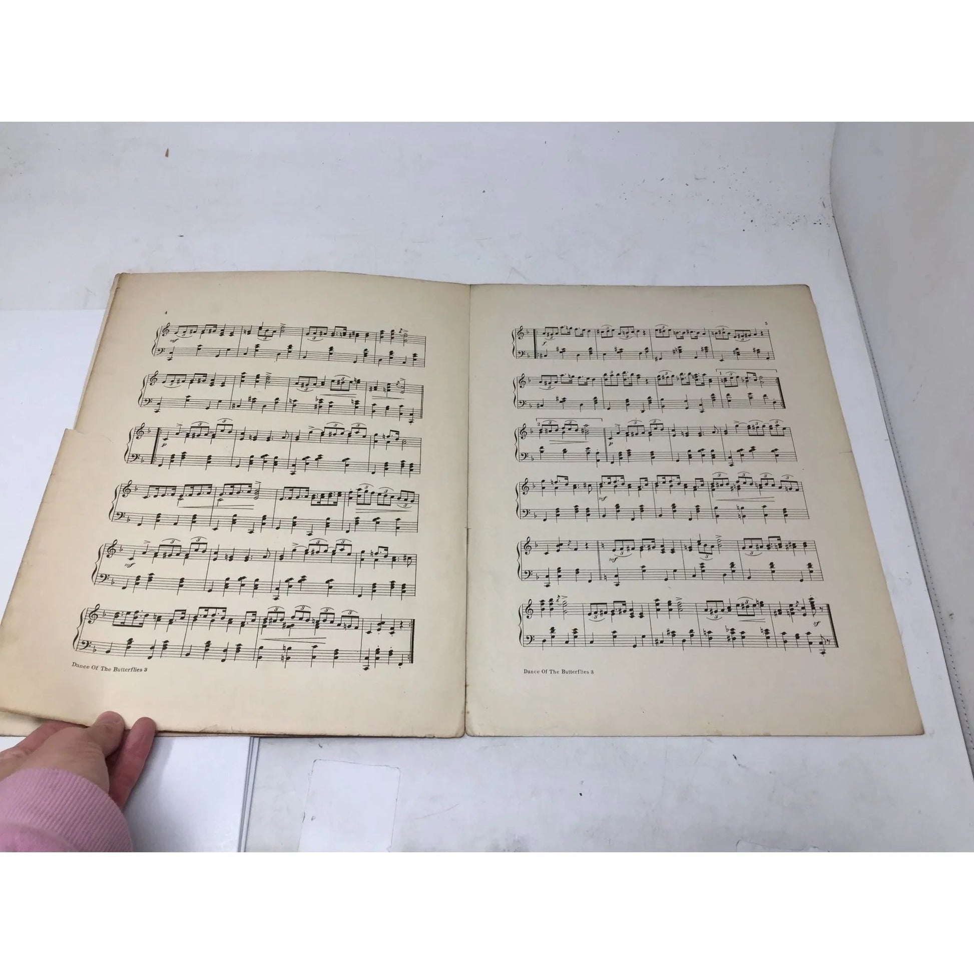 ''Dance of the Butterflies'' by Nat Wise Vintage Sheet Music Book - A+ Stuff - SHEET MUSIC - A+ Stuff