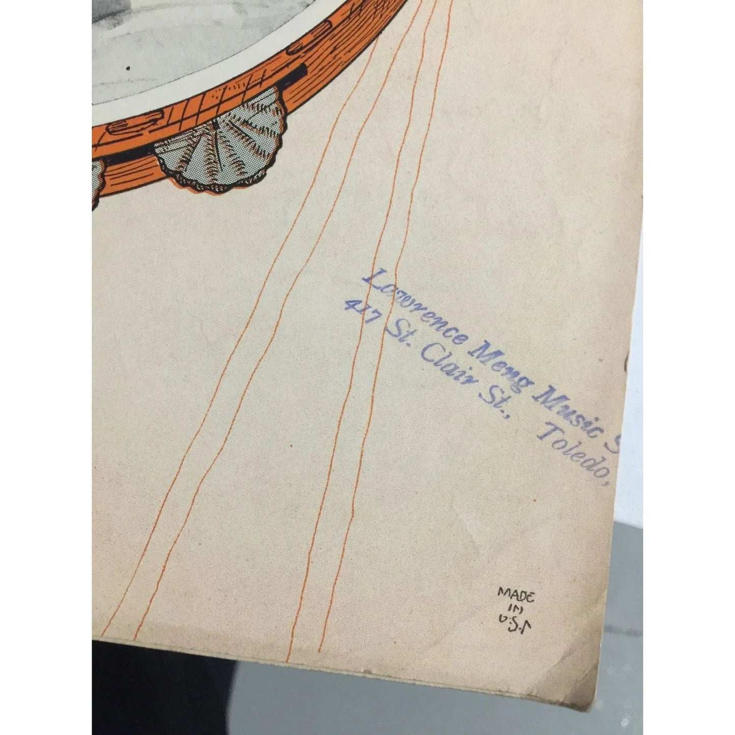 ''Dancing Tambourine'' by W.C. Polla Sheet Music Book - A+ Stuff - SHEET MUSIC - A+ Stuff