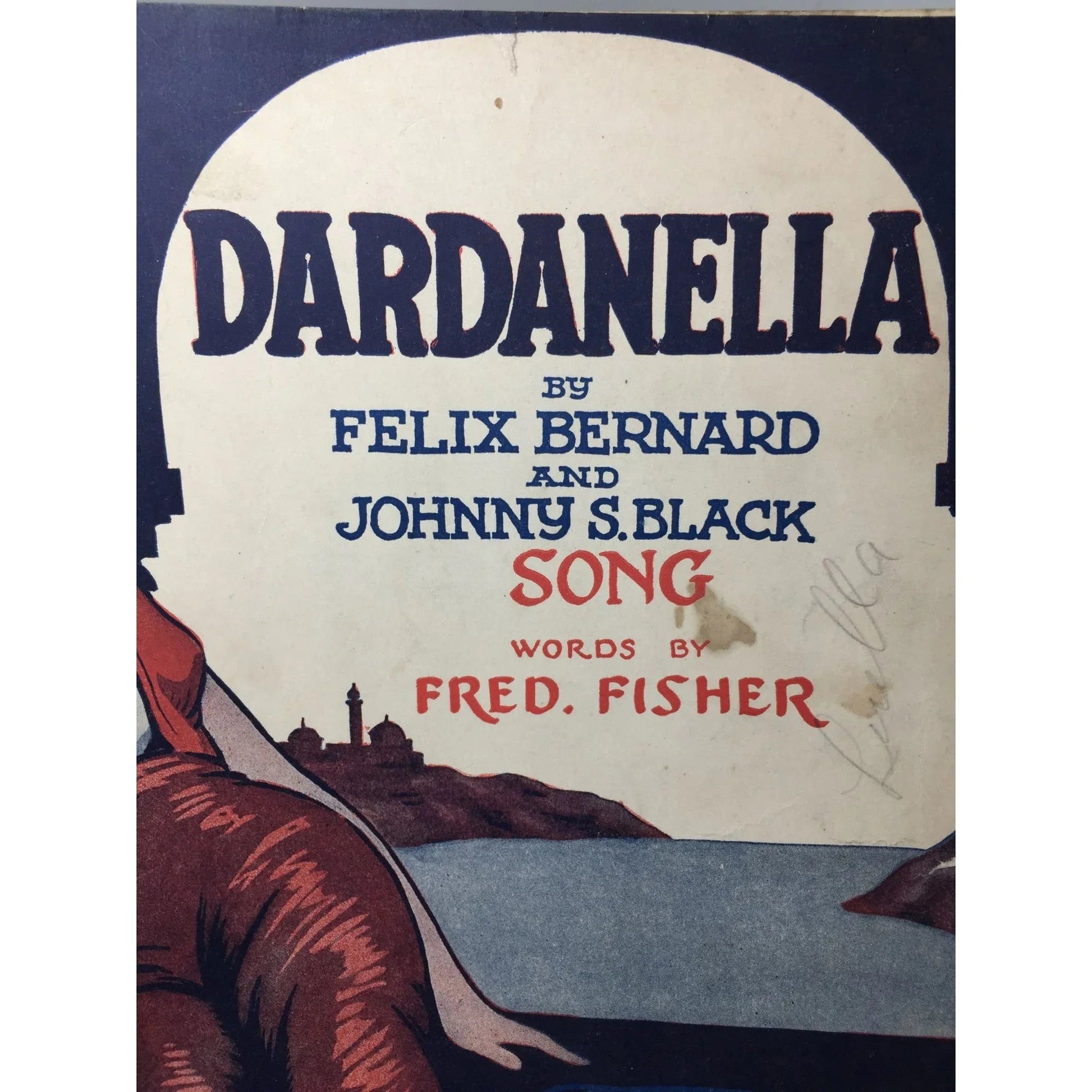 DARDANELLA By Felix Bernard and Johnny S Black Song - A+ Stuff - sheet music - A+ Stuff
