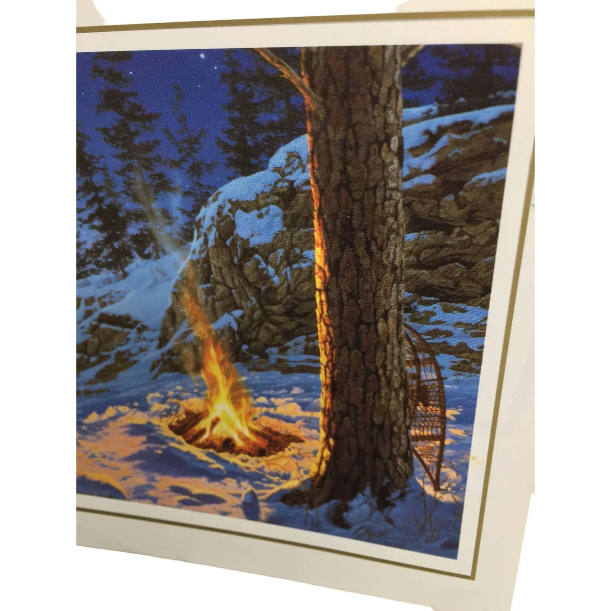 Darrell Bush Once in a Lifetime Outdoors Camping Landscape Collectible Card - A+ Stuff - Collectibles - A+ Stuff