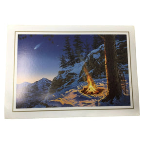 Darrell Bush Once in a Lifetime Outdoors Camping Landscape Collectible Card