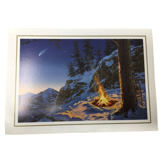 Darrell Bush Once in a Lifetime Outdoors Camping Landscape Collectible Card - A+ Stuff - Collectibles - A+ Stuff