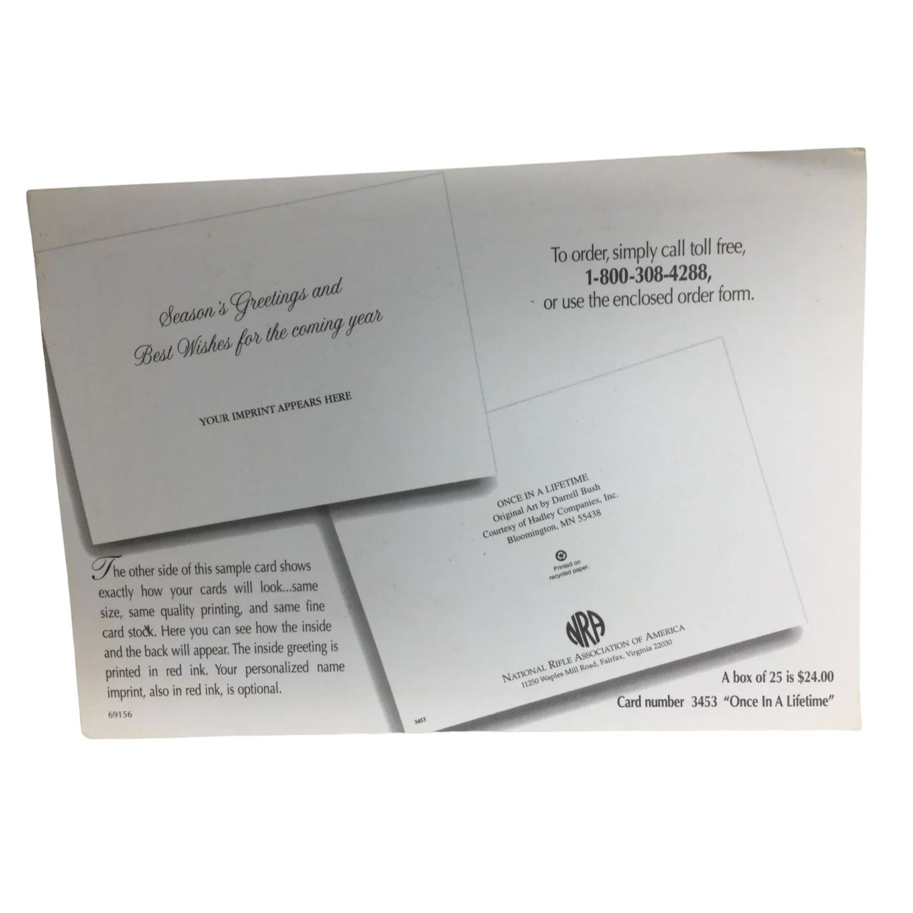 Darrell Bush Once in a Lifetime Outdoors Camping Landscape Collectible Card - A+ Stuff - Collectibles - A+ Stuff