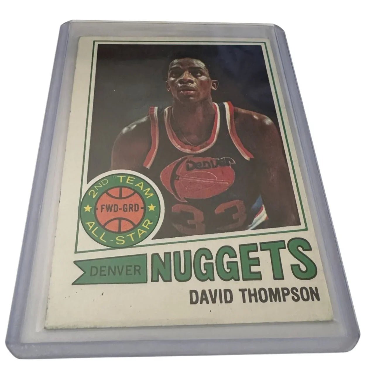 David Thompson 1977 - 78 Season Topps Basketball Trading Card - Topps - Collectible Trading Cards - A+ Stuff