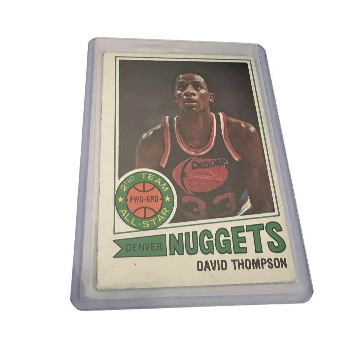 David Thompson 1977 - 78 Season Topps Basketball Trading Card - Topps - Collectible Trading Cards - A+ Stuff