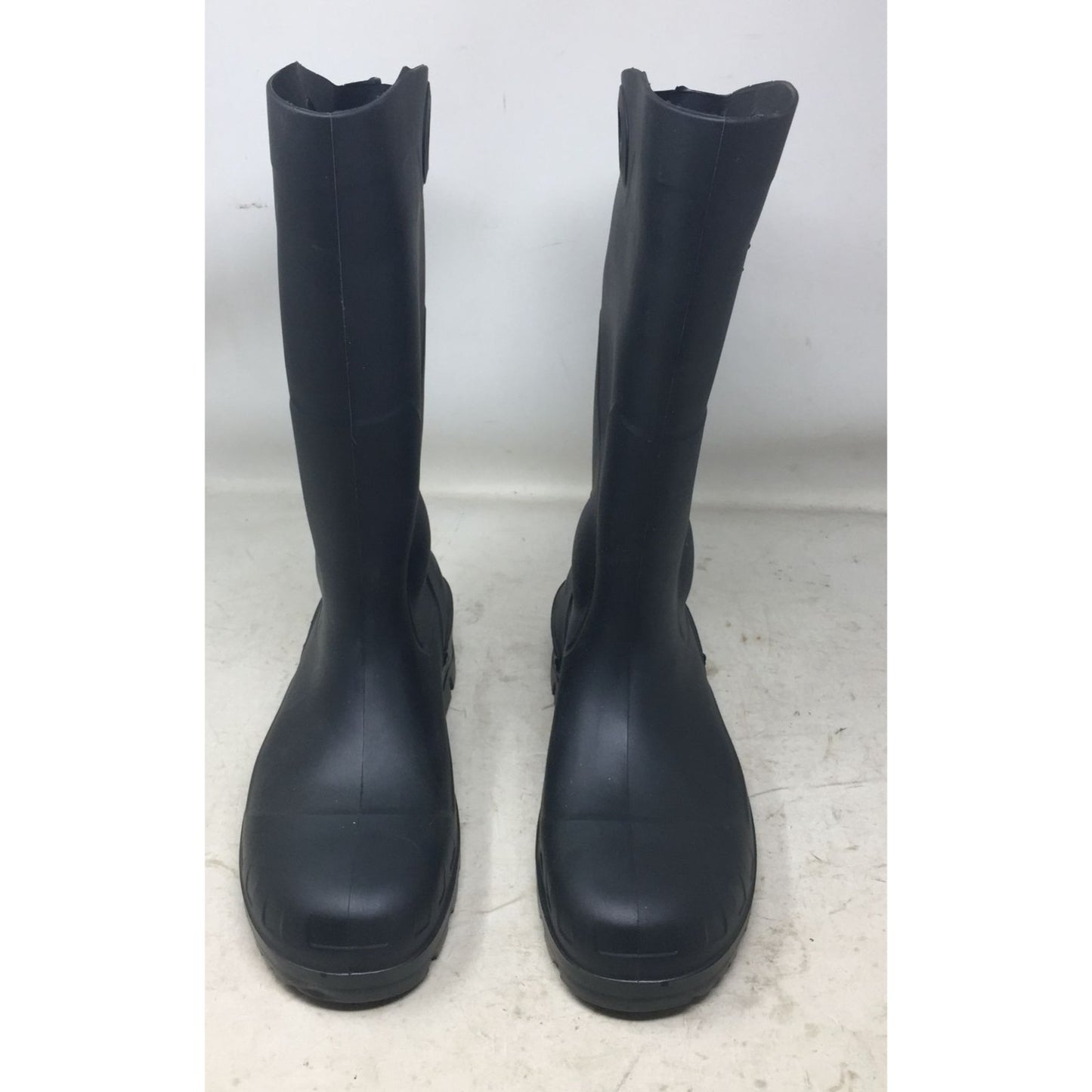 Unisex Black Rubber Dunlop Boots- Made in USA- Mens Size 6 & Womens Size 8