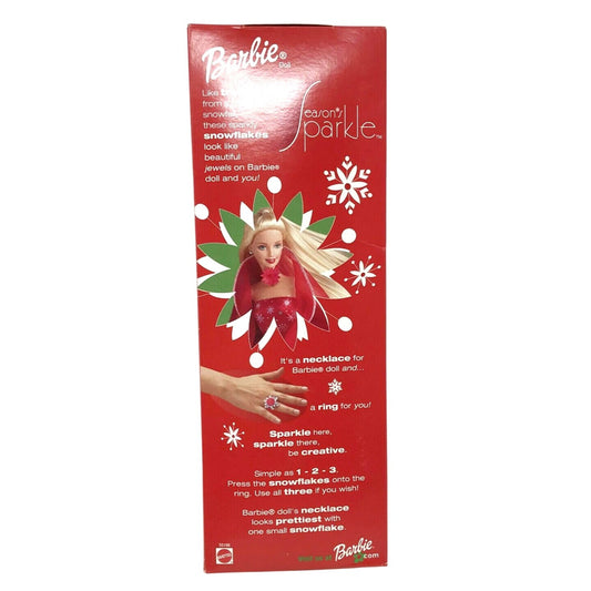 Barbie Season's Sparkle  2001 - 55198 Collectible Holiday Doll