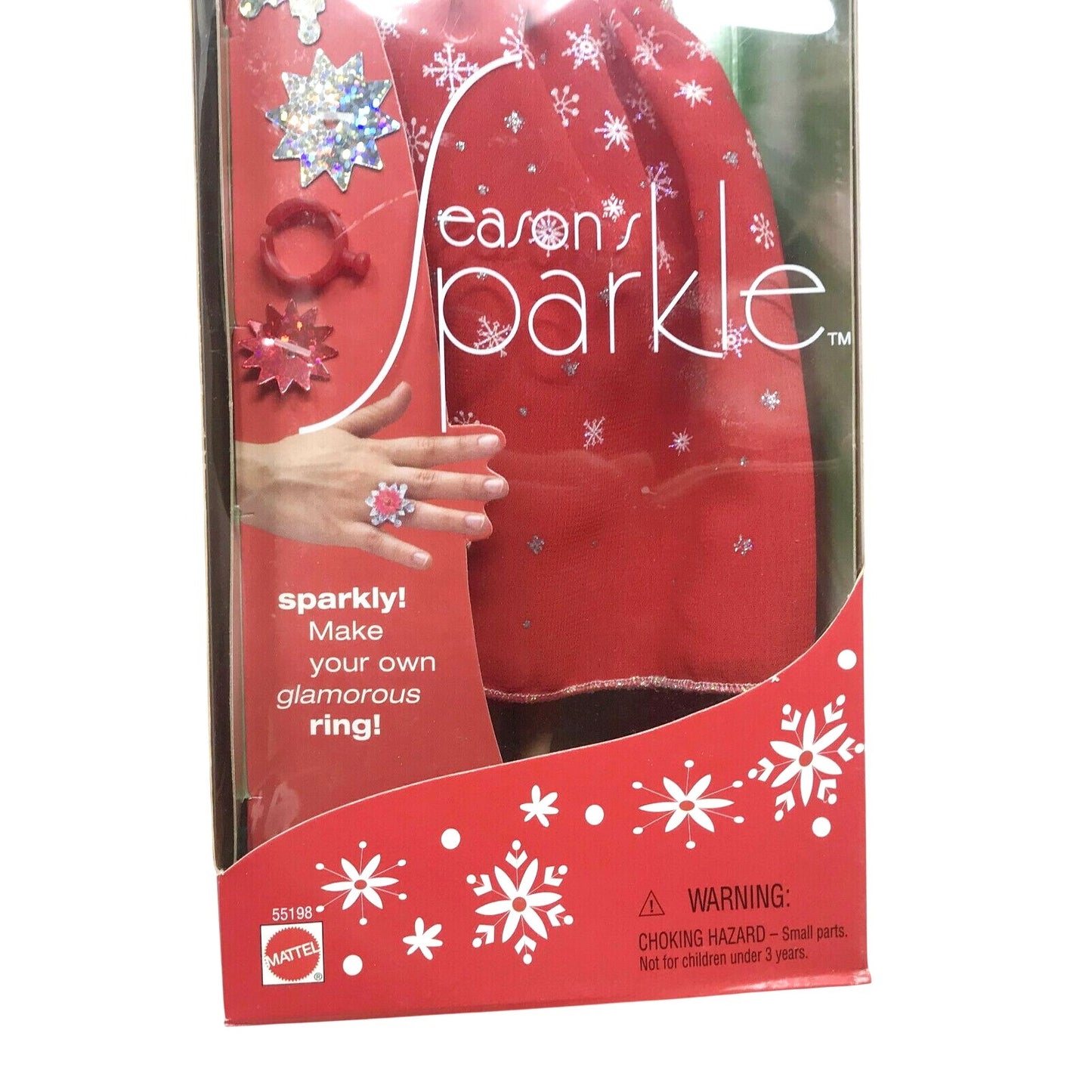 Barbie Season's Sparkle  2001 - 55198 Collectible Holiday Doll