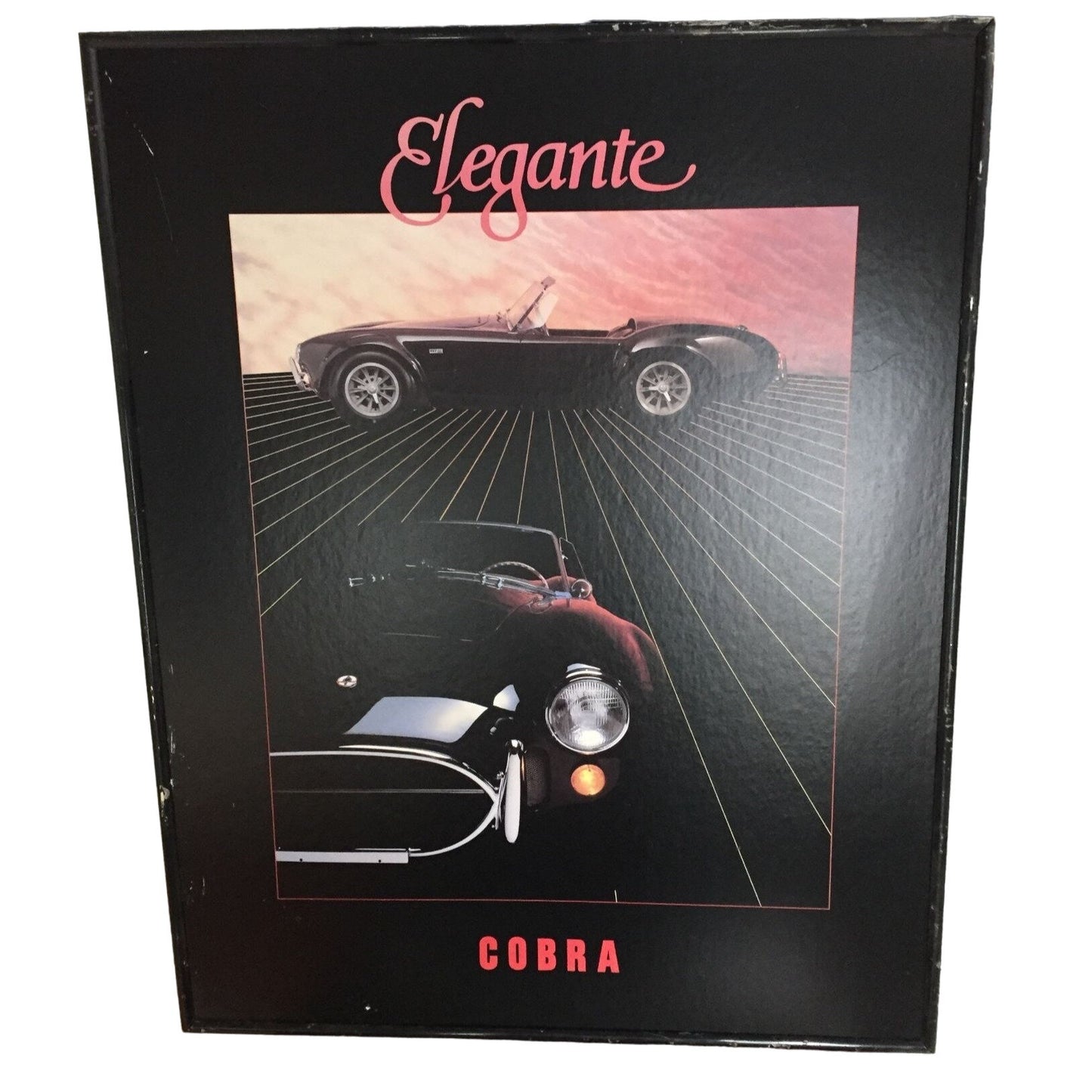 1965 Cobra 427 S/C Elegante Car Poster/Wall Hanging