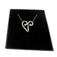 Tiffany & Co Paloma Picasso Aries Zodiac Symbol Necklace in Sterling Silver