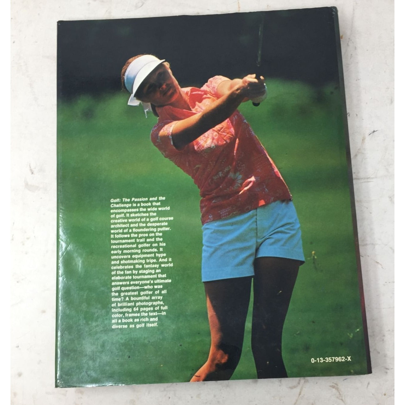 Golf The Passion and The Challenge Hardcover Book by Mark Mulvoy & Art Spander