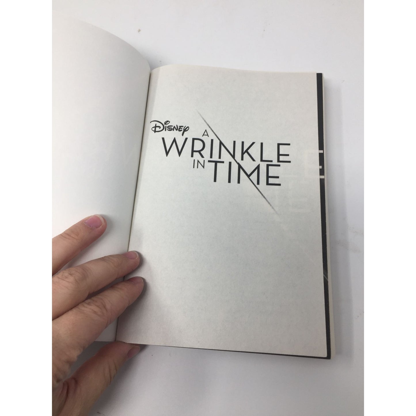 A Wrinkle in Time book By: Madeleine L'Engle