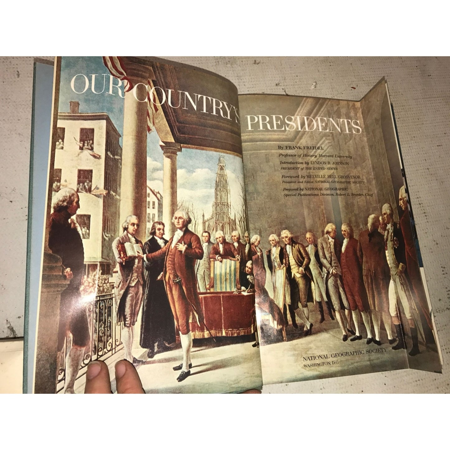 Our Country's Presidents Book (National Geographic Society) by Frank Friedel