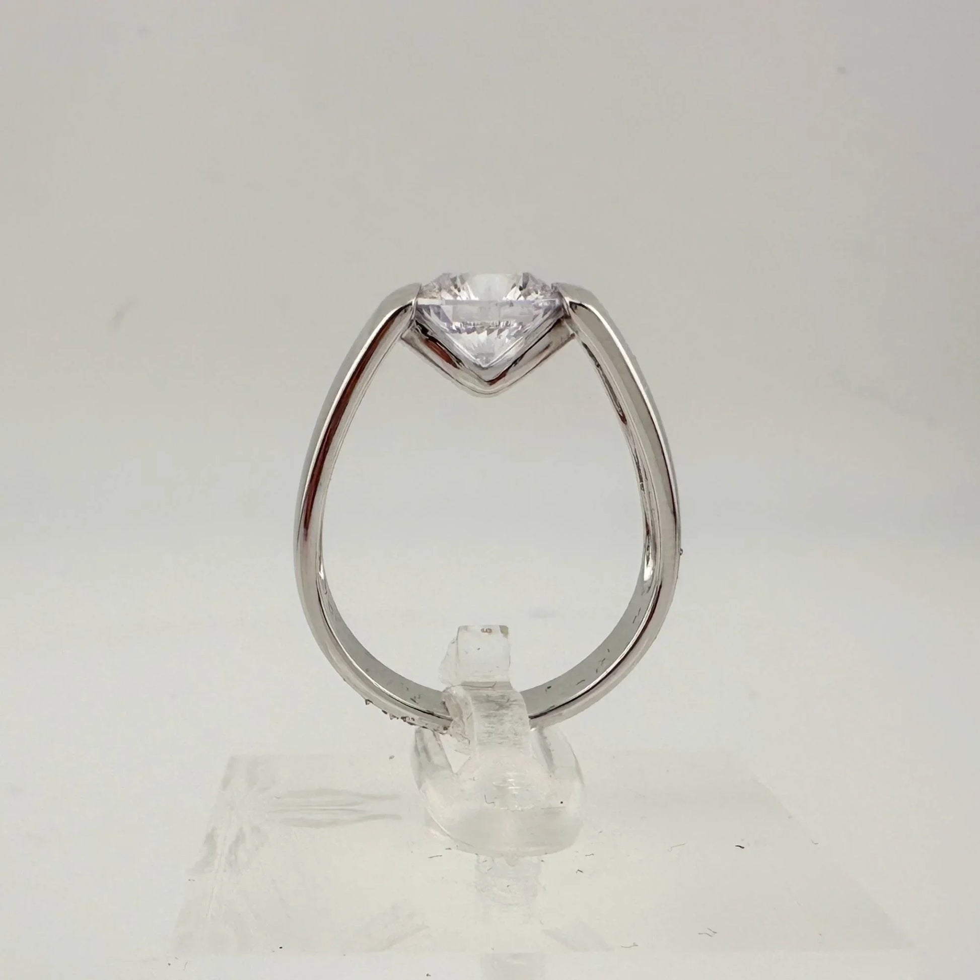 Shimmering and Beautiful 2.00 Carat DiamondLite Solitaire Ring  - Sterling - A+ Stuff