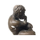 Vintage Resin Sculpture/Statue Thinker Bookends (2)