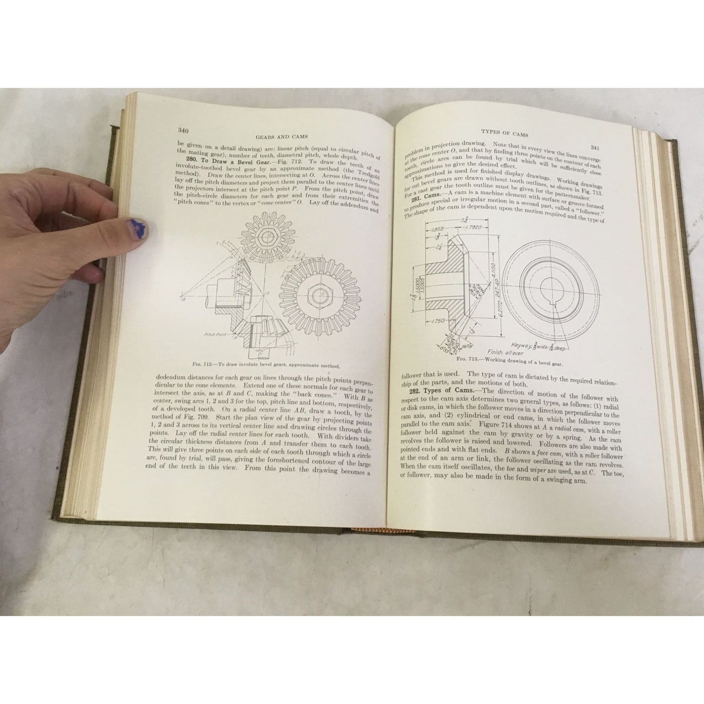 A Manual of Engineering Drawing For Students and Draftsmen Textbook by Thomas French