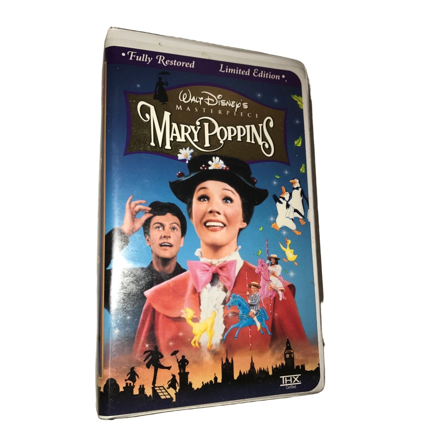 Vintage Walt Disneys Masterpiece Mary Poppins Movie Classic Full Restored Limited edition