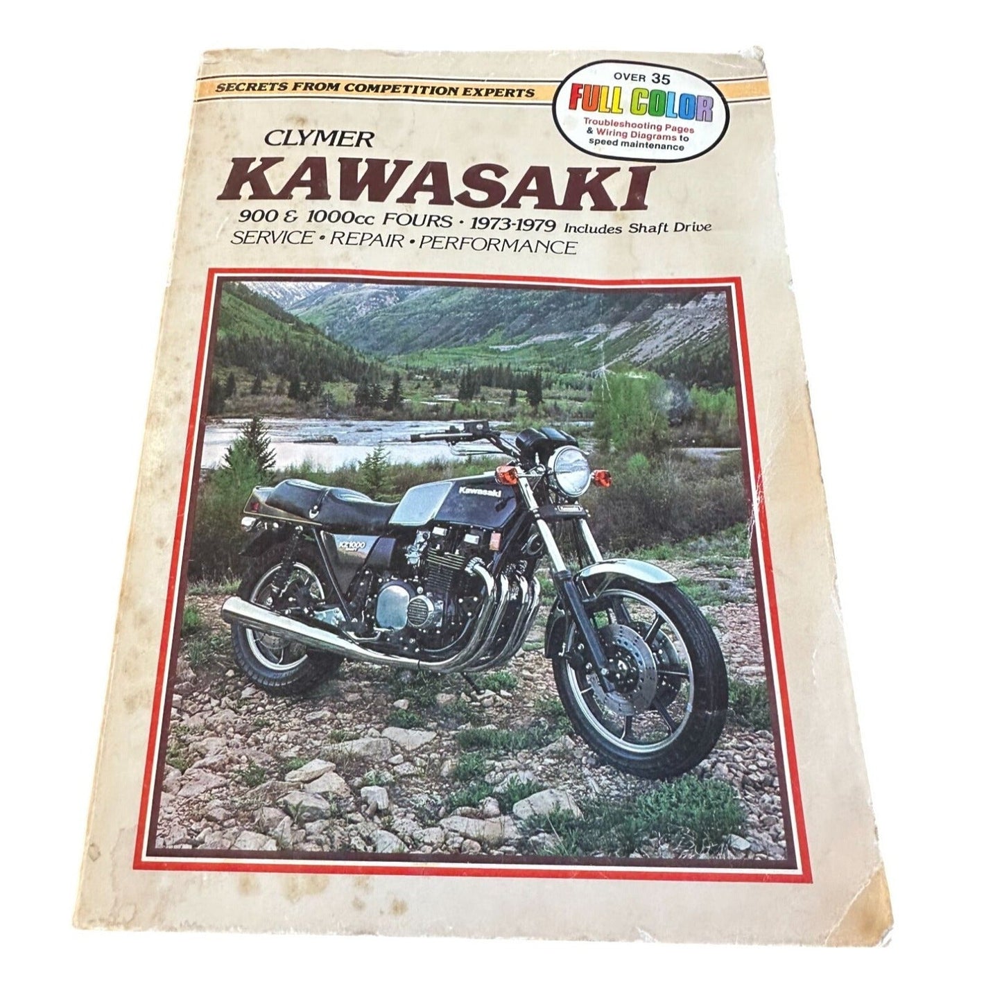 : 1973-1979 Kawasaki 900 & 1000cc Fours Clymer Service Repair Performance Manual M359 Kawasaki  A+ Stuff Auto Manual