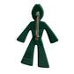 Prada Green Sailor Brooch with Brown Leather