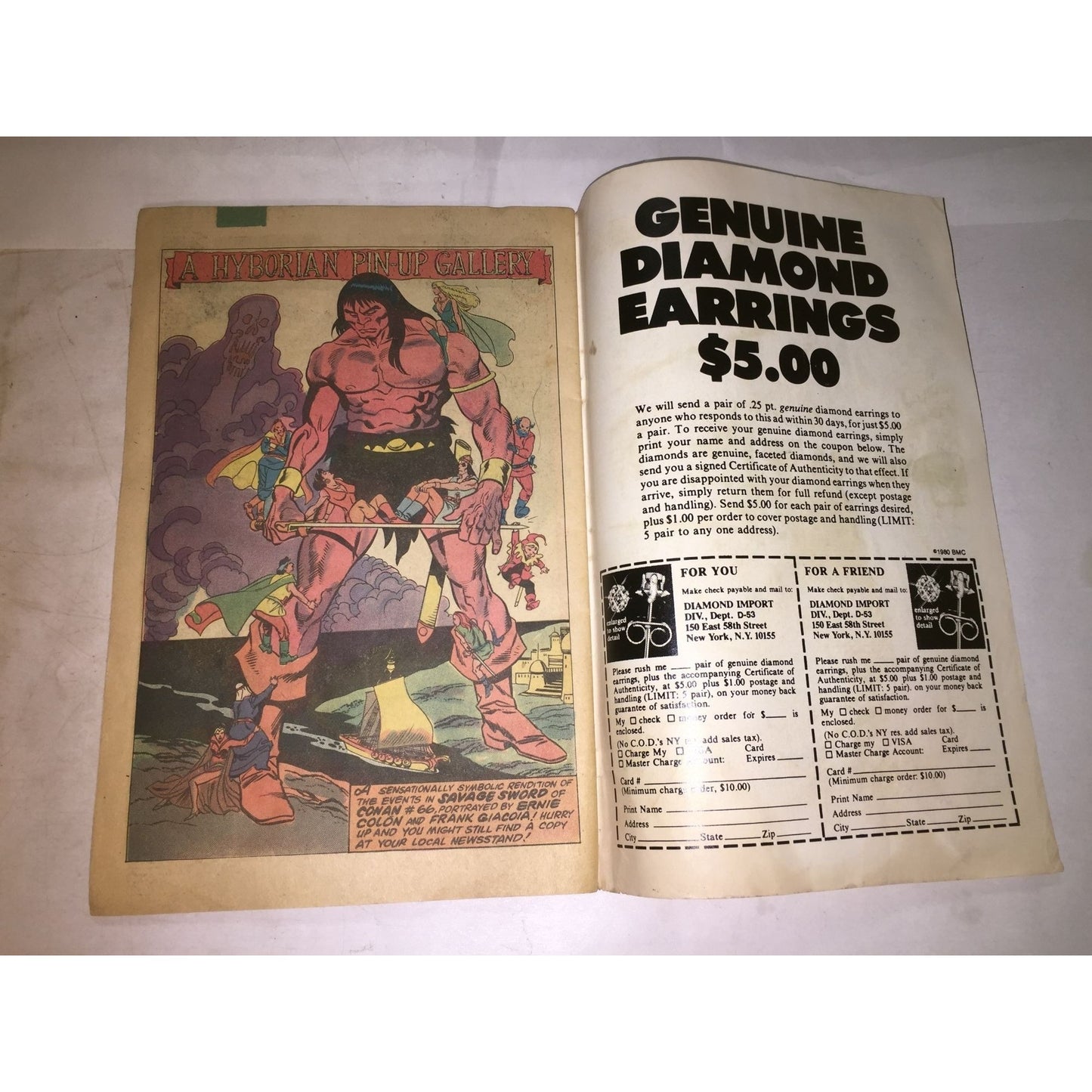 King Conan Vintage Comic Book #7 Marvel Comics