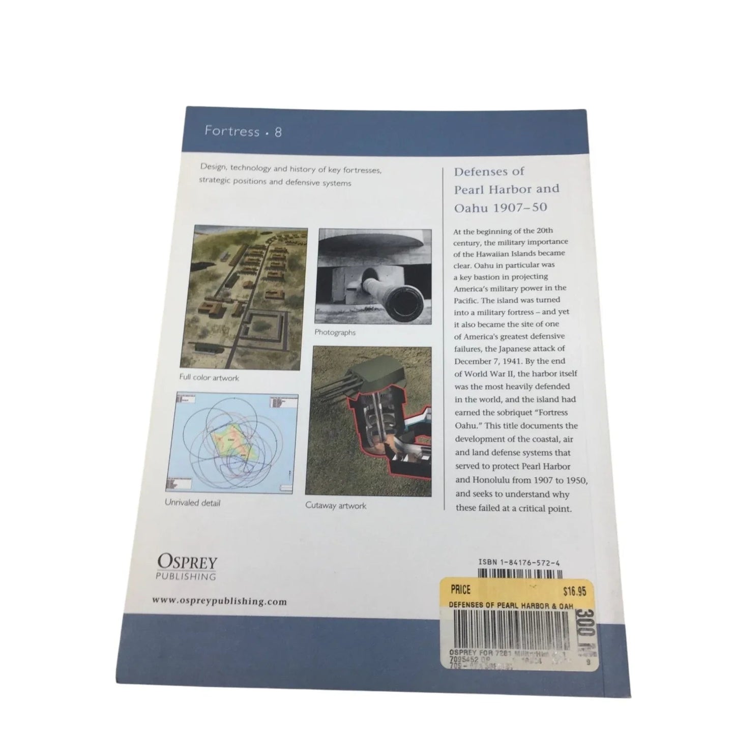 ''Defenses of Pearl Harbor and Oahu 1907 - 50'' - A+ Stuff - Books - A+ Stuff