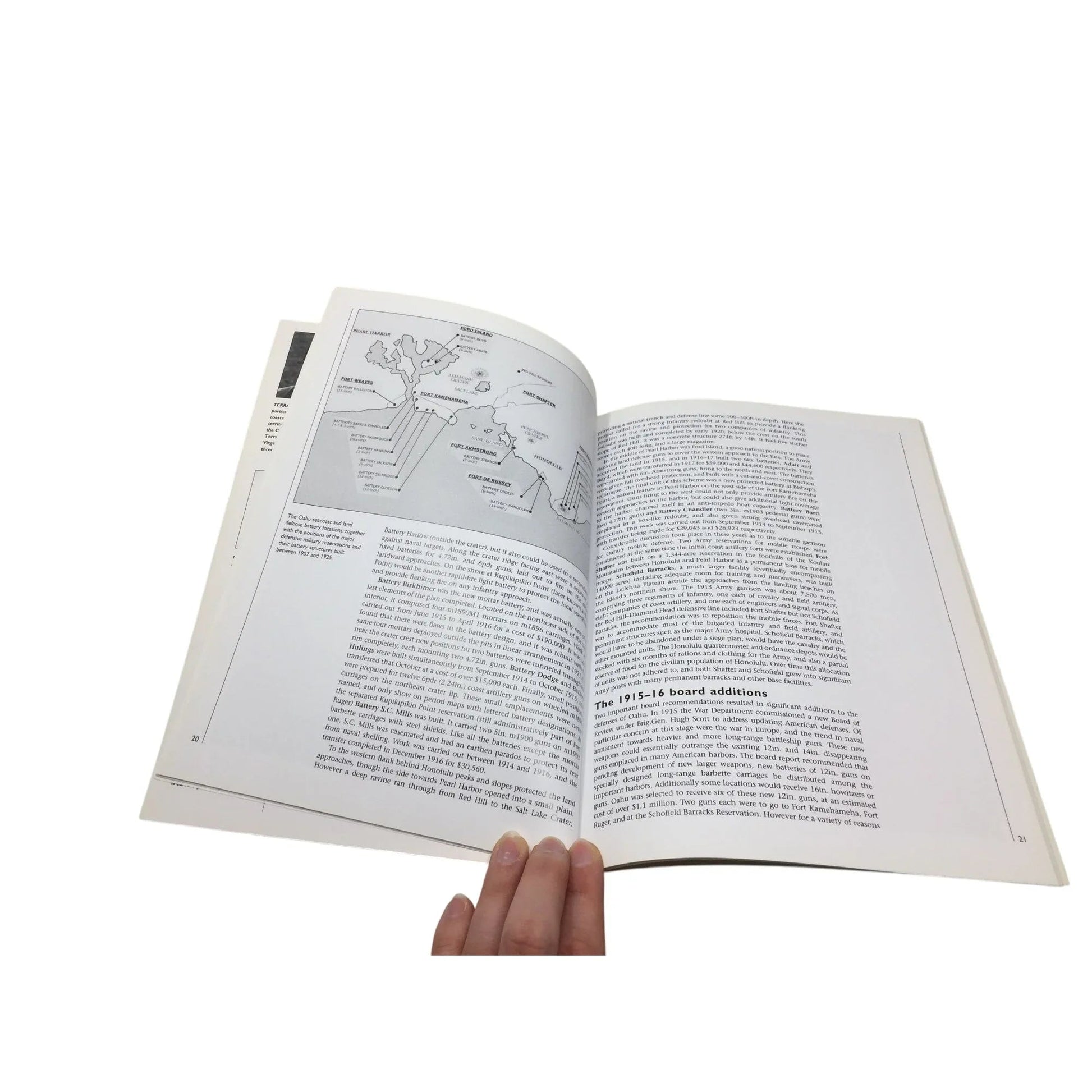 ''Defenses of Pearl Harbor and Oahu 1907 - 50'' - A+ Stuff - Books - A+ Stuff