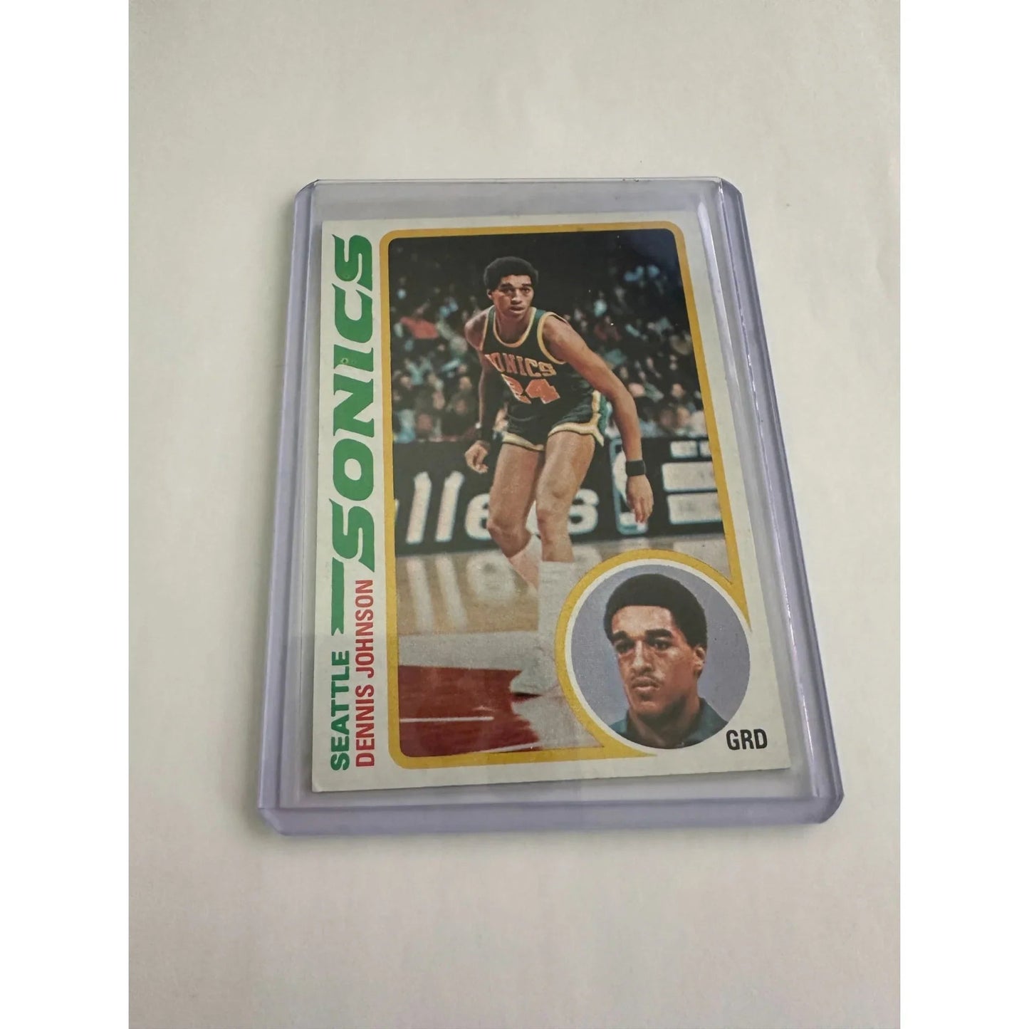 Dennis Johnson Seattle Supersonics 1978 - 79 Topps Basketball Card 78 Vintage Collectible - Topps - Collectible Trading Cards - A+ Stuff