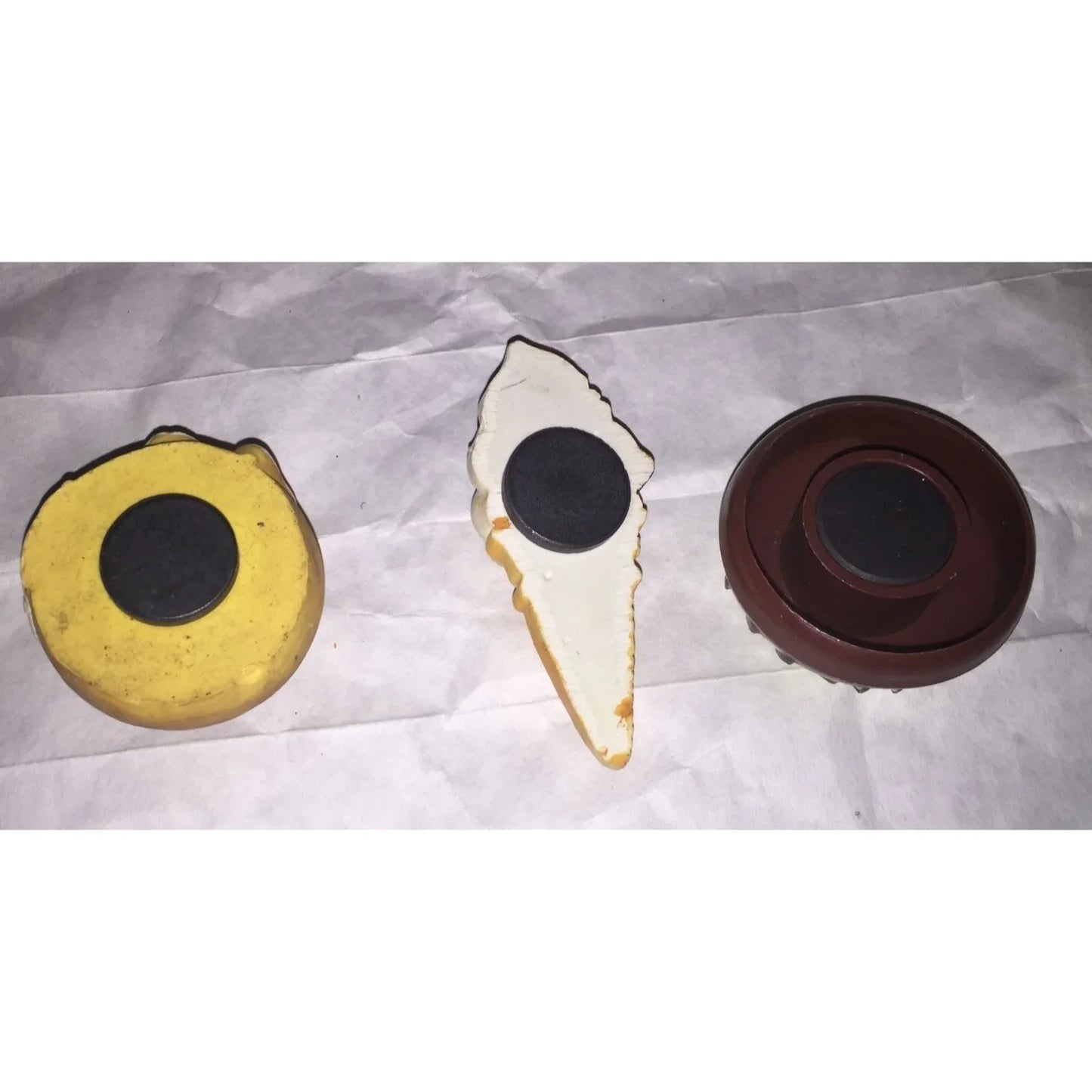 Set of 3 Vintage Dessert Refrigerator Magnets (Ice cream & Donuts) - A+ Stuff